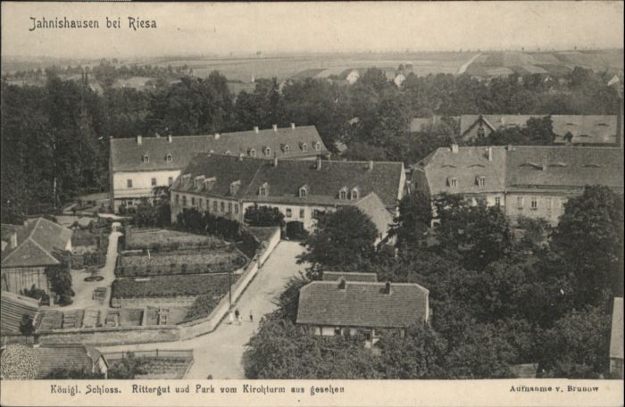 Jahnishausen bei Riesa Schloss Rittergut