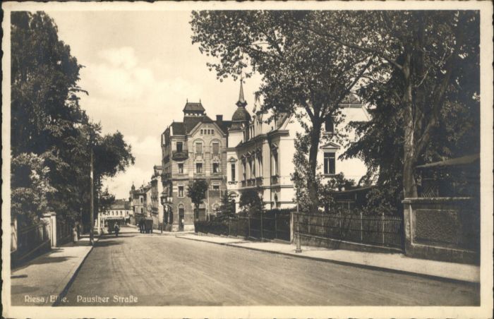 Riesa Sachsen Riesa Pausitzerstrasse