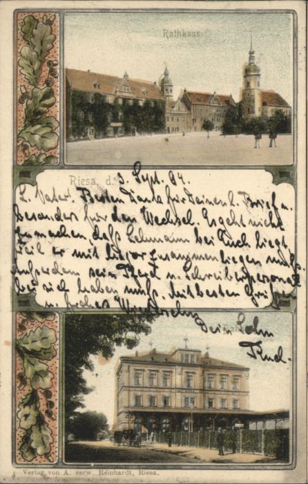 Riesa Sachsen Riesa Rathaus