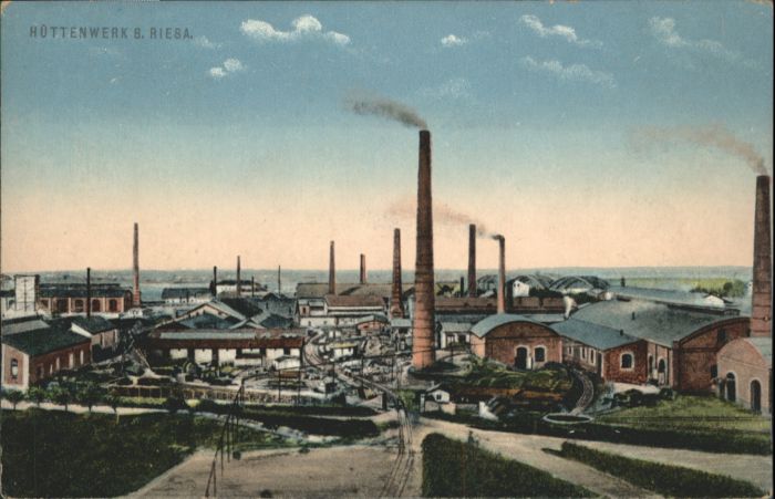 Riesa Sachsen Riesa Hüttenwerk