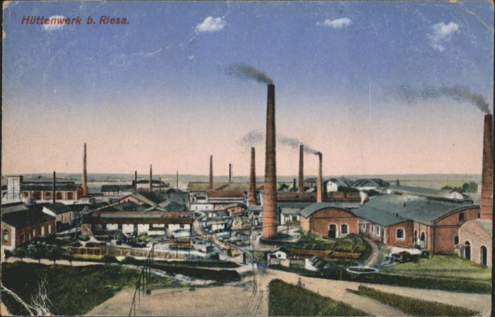 Riesa Sachsen Riesa Hüttenwerk
