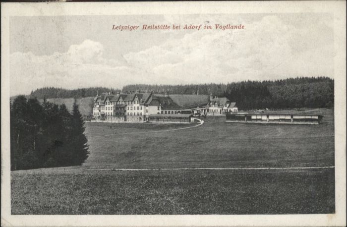 Adorf Vogtland Leipziger Heilstätte