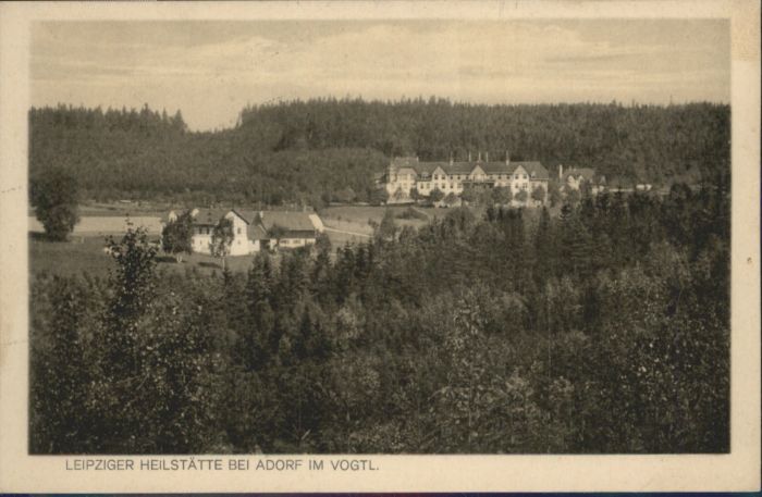 Adorf Vogtland Leipziger Heilstätte
