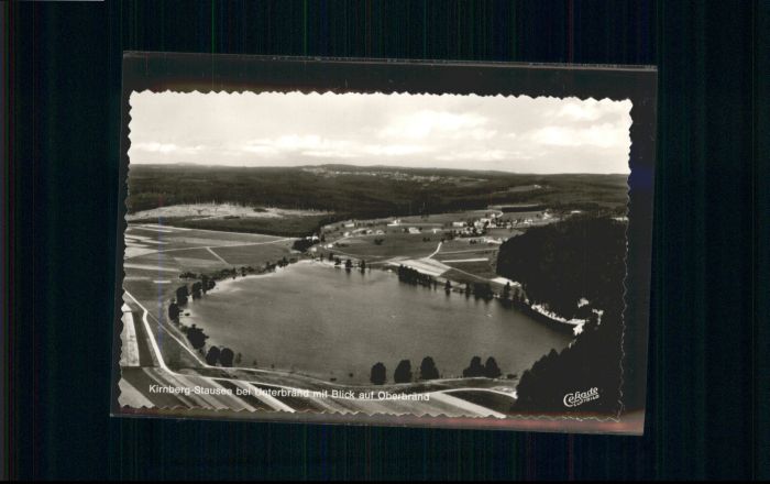 Unterbraend Kirnberg Stausee Fliegeraufnahme