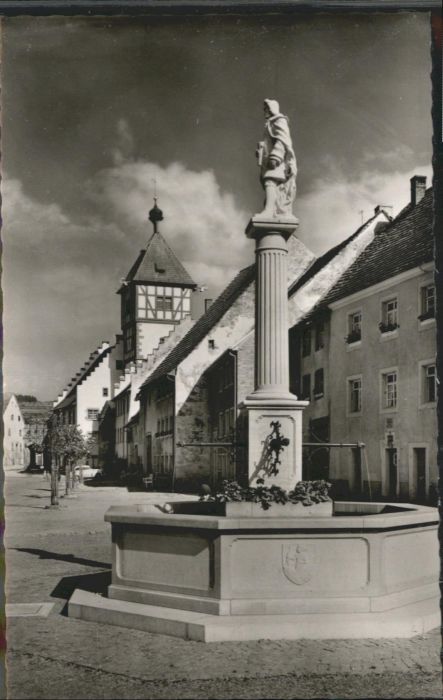 Braeunlingen Gumppbrunnen Mühlentor