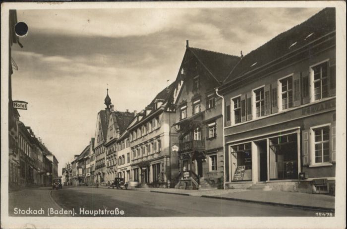 Stockach Baden KONSTANZ BW Hauptstrasse