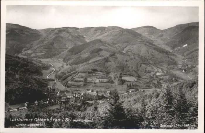 Ottenhoefen Schwarzwald Unterwassertal