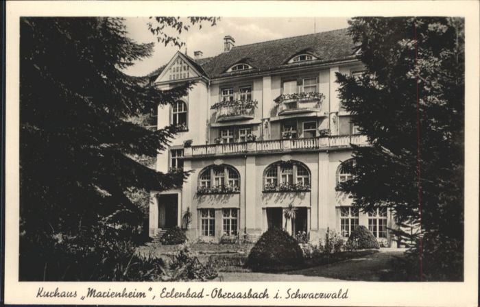 Obersasbach Kurhaus Marienheim
Erlenbad