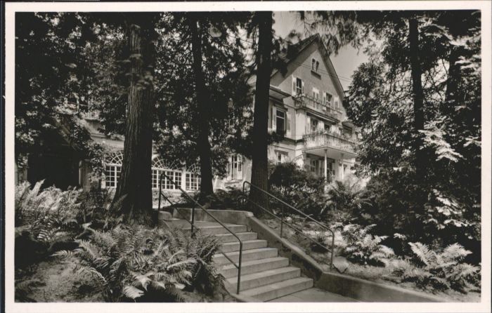Obersasbach Sanatorium Marienbad
Erlenbad