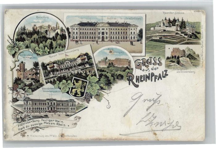 Kaiserslautern Madenburg Zweibrücken Schloss