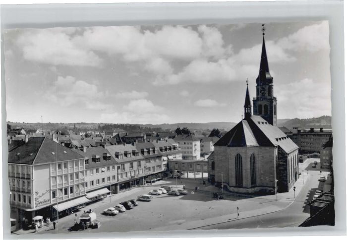 Zweibruecken arktplatz Alexanderkirche