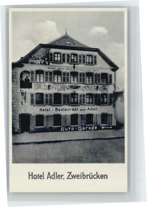 Zweibruecken otel Restaurant zum Adler