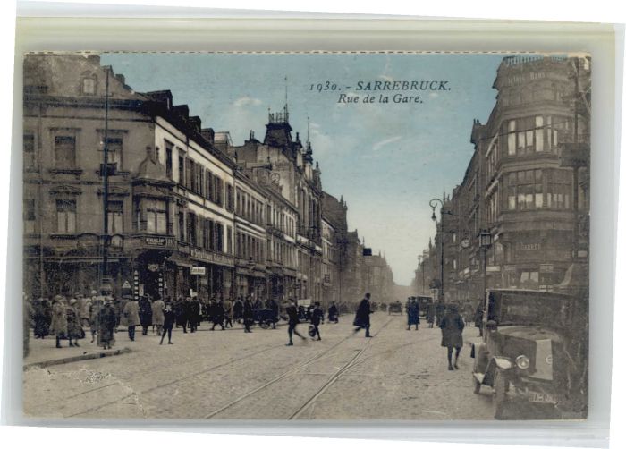 SAARBRueCKEN Saarland ahnhofstrasse