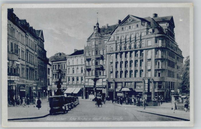 SAARBRueCKEN Saarland eichsstrasse A. H. Strasse