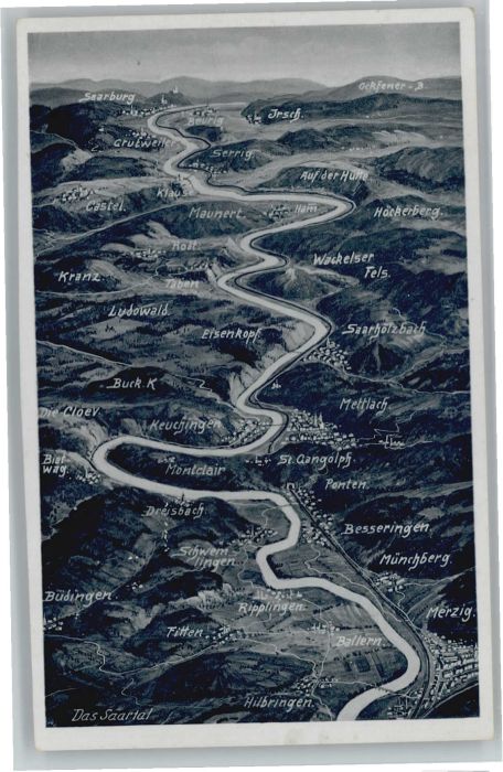 Merzig Hilbringen Deisbach Eisenkopf Maunert S