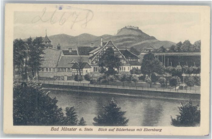 Bad Muenster Stein Ebernburg Bad Münster Bäderhaus Ebernburg *