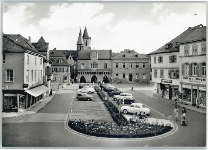 Bad Sobernheim Marktplatz Rathaus