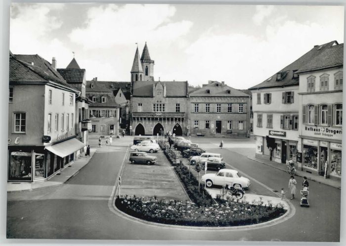 Bad Sobernheim Marktplatz Rathaus