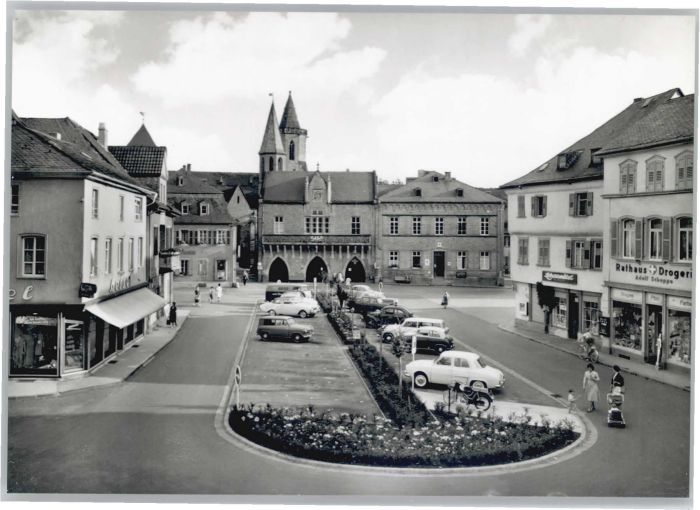 Bad Sobernheim Marktplatz Rathaus