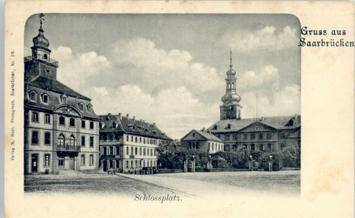 SAARBRueCKEN Saarland chlossplatz