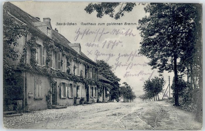 SAARBRueCKEN Saarland Gasthaus zum goldenen Bremm