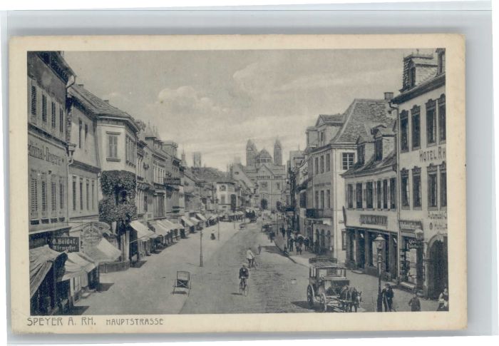 Speyer Rhein Speyer Hauptstrasse