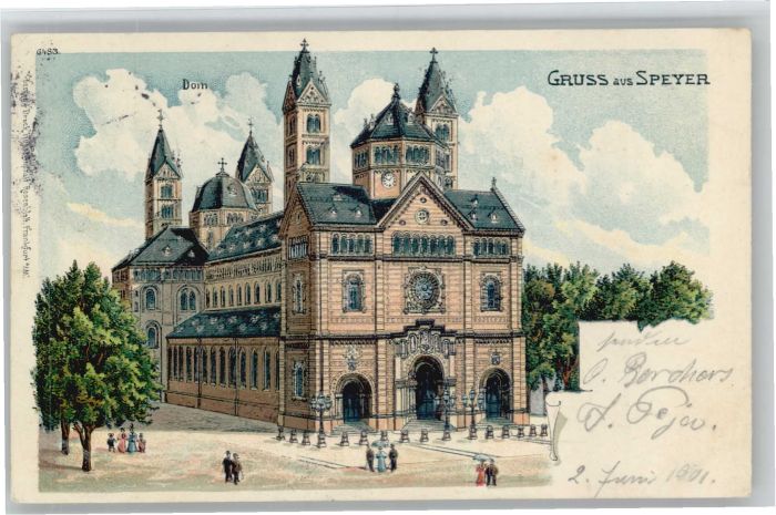 Speyer Rhein Speyer Dom