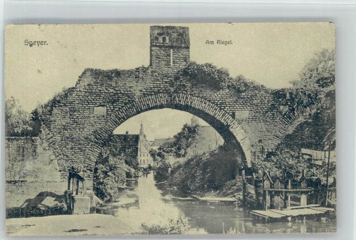 Speyer Rhein Speyer Riegel