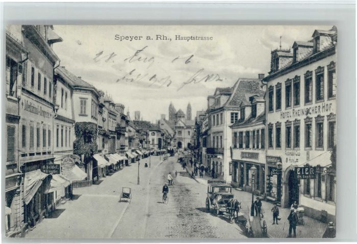 Speyer Rhein Speyer Hauptstrasse