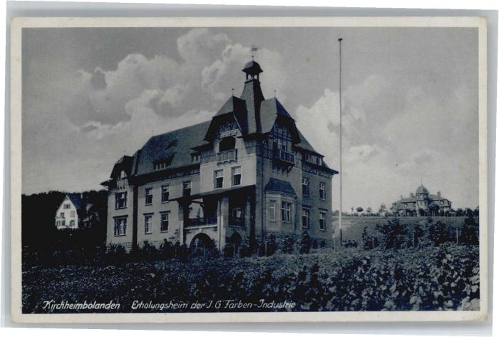 Kirchheimbolanden Erholungsheim Farben Industrie