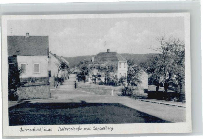 Quierschied Holzerstrasse Cappelberg