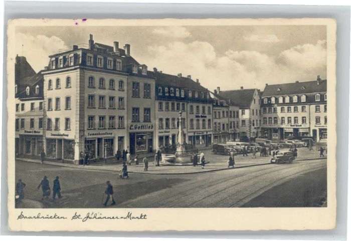 SAARBRueCKEN Saarland t. Johanner-Markt