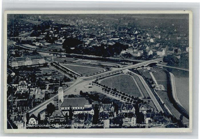 SAARBRueCKEN Saarland Fliegeraufnahme