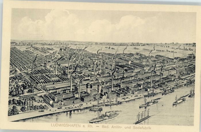 Ludwigshafen Rhein Ludwigshafen Anilinfabrik Sodafabrik