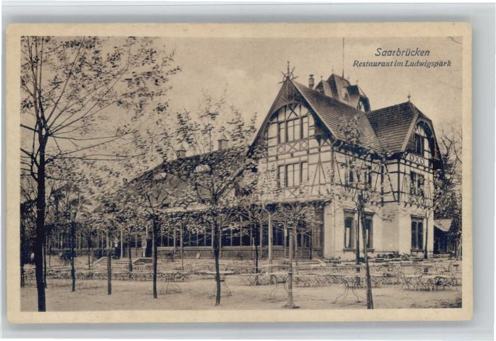 SAARBRueCKEN Saarland Restaurant Ludwigspark