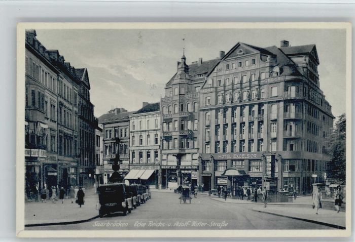 SAARBRueCKEN Saarland eichsstrasse A. H. Strasse