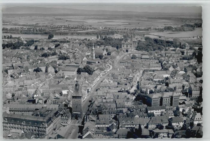 Speyer Rhein Speyer Fliegeraufnahme