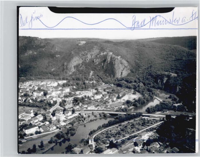 Bad Muenster Stein Ebernburg Bad Münster Fliegeraufnahme