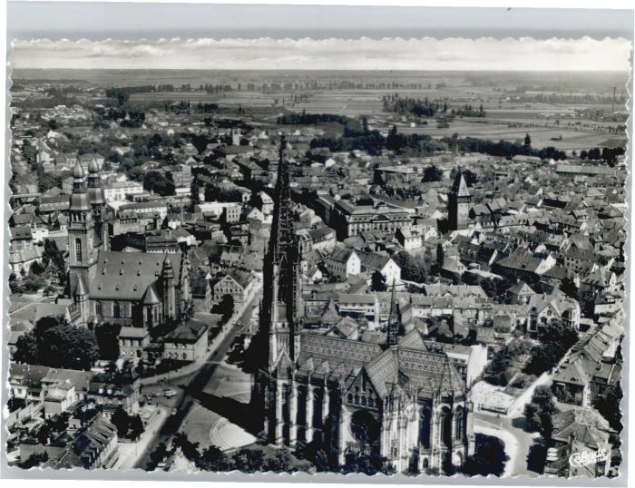 Speyer Rhein Speyer Fliegeraufnahme