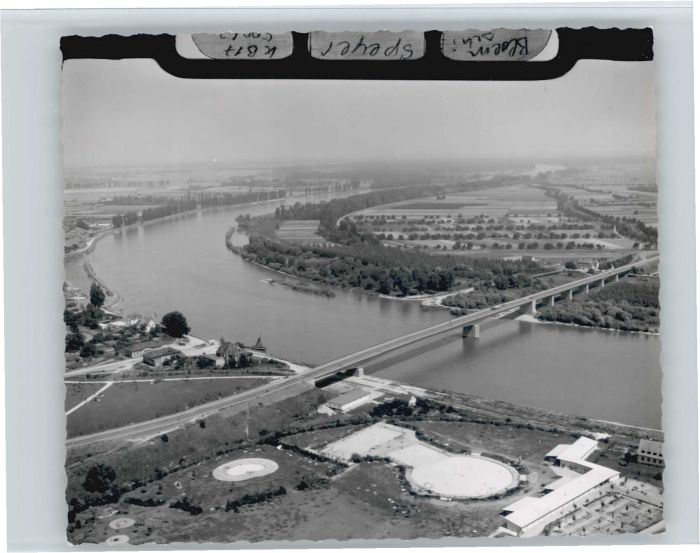 Speyer Rhein Speyer Fliegeraufnahme