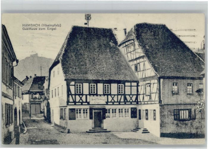 Hambach Weinstrasse Gasthaus Zum Engel
