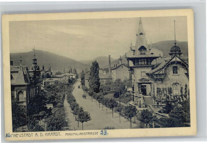 Neustadt Weinstrasse Maximilianstrasse