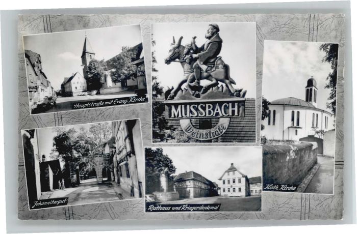 Mussbach Hauptstrasse Johannitergut Krieger Denk