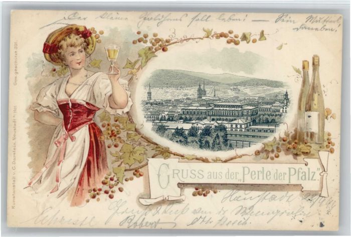 Neustadt Weinstrasse [Stempelabschalg]