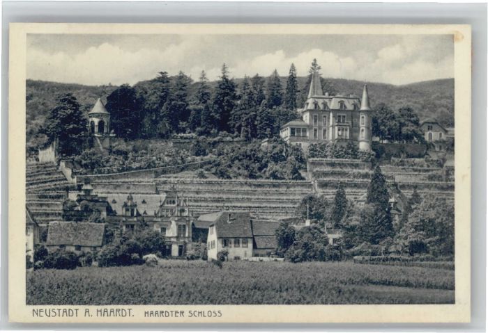 Neustadt Weinstrasse Haardter Schlösschen