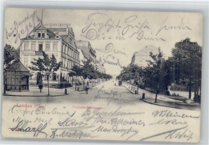 Landau Pfalz Landau Ostbahnhofstrasse Hotel zum Kron