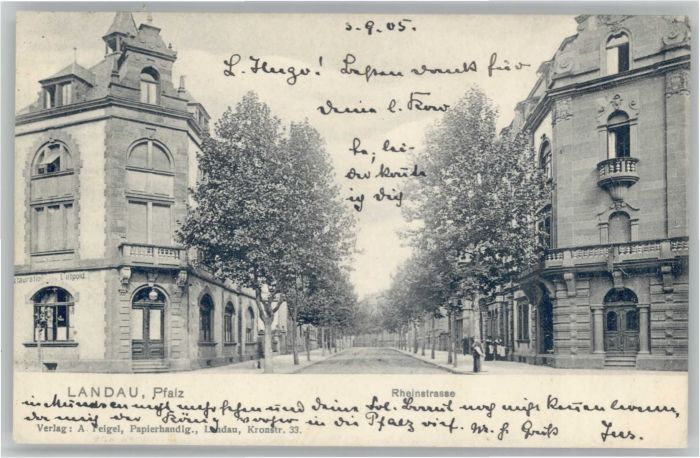 Landau Pfalz Landau Rheinstrasse