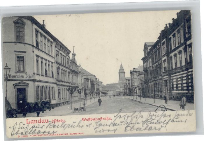 Landau Pfalz Landau Westbahnstrasse