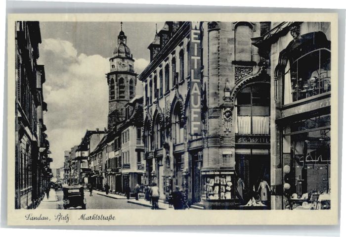 Landau Pfalz Landau Marktstrasse