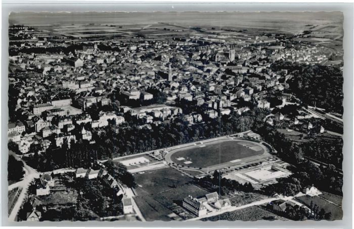 Landau Pfalz Landau Fliegeraufnahme Stadion